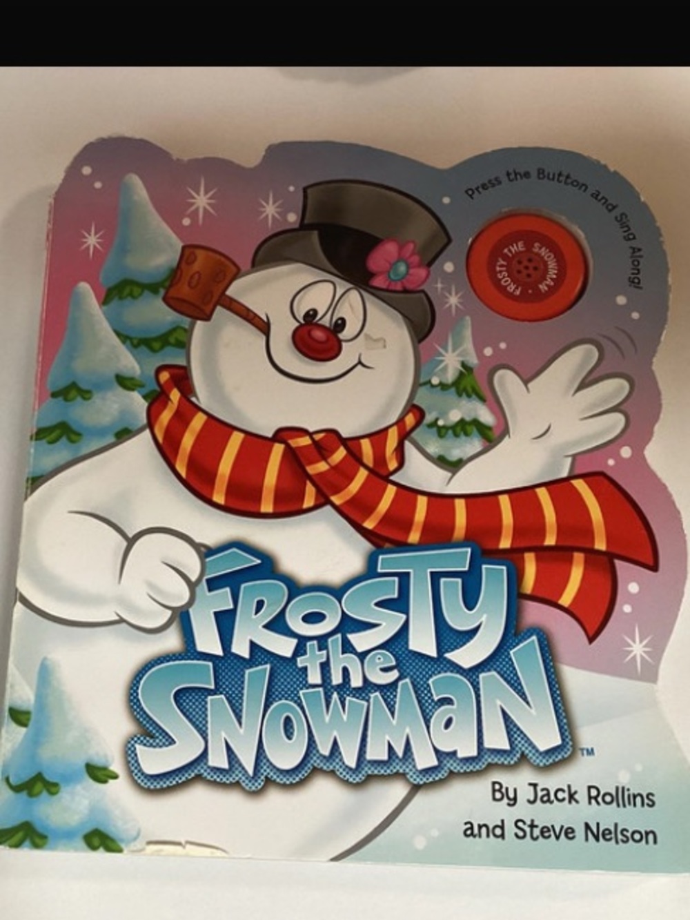 Frosty the Snowman Kids Sound Book - Red & Yellow Scarf